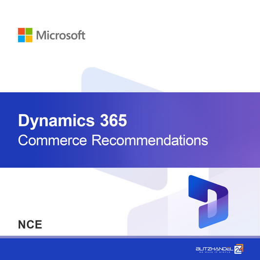 Dynamics 365 Commerce Rekommendationer (NCE)