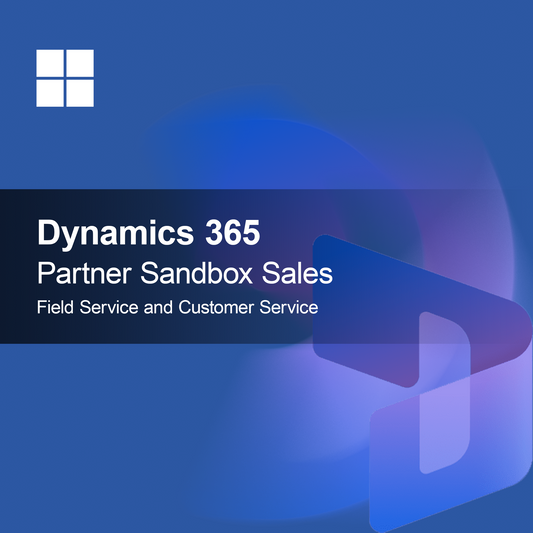 Dynamics 365 Partener Sandbox Vânzări Service pe teren și Service Clienți