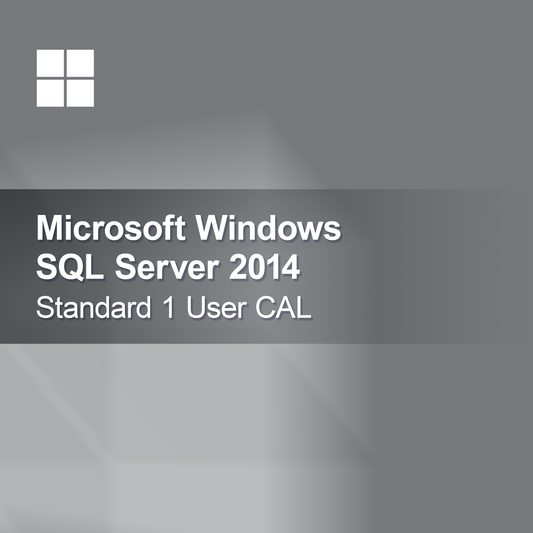 Microsoft SQL Server 2014 Standar 1 Pengguna CAL