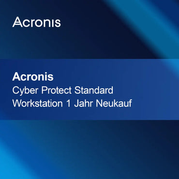 Acronis Cyber Protect Standard Arbeidsstasjon