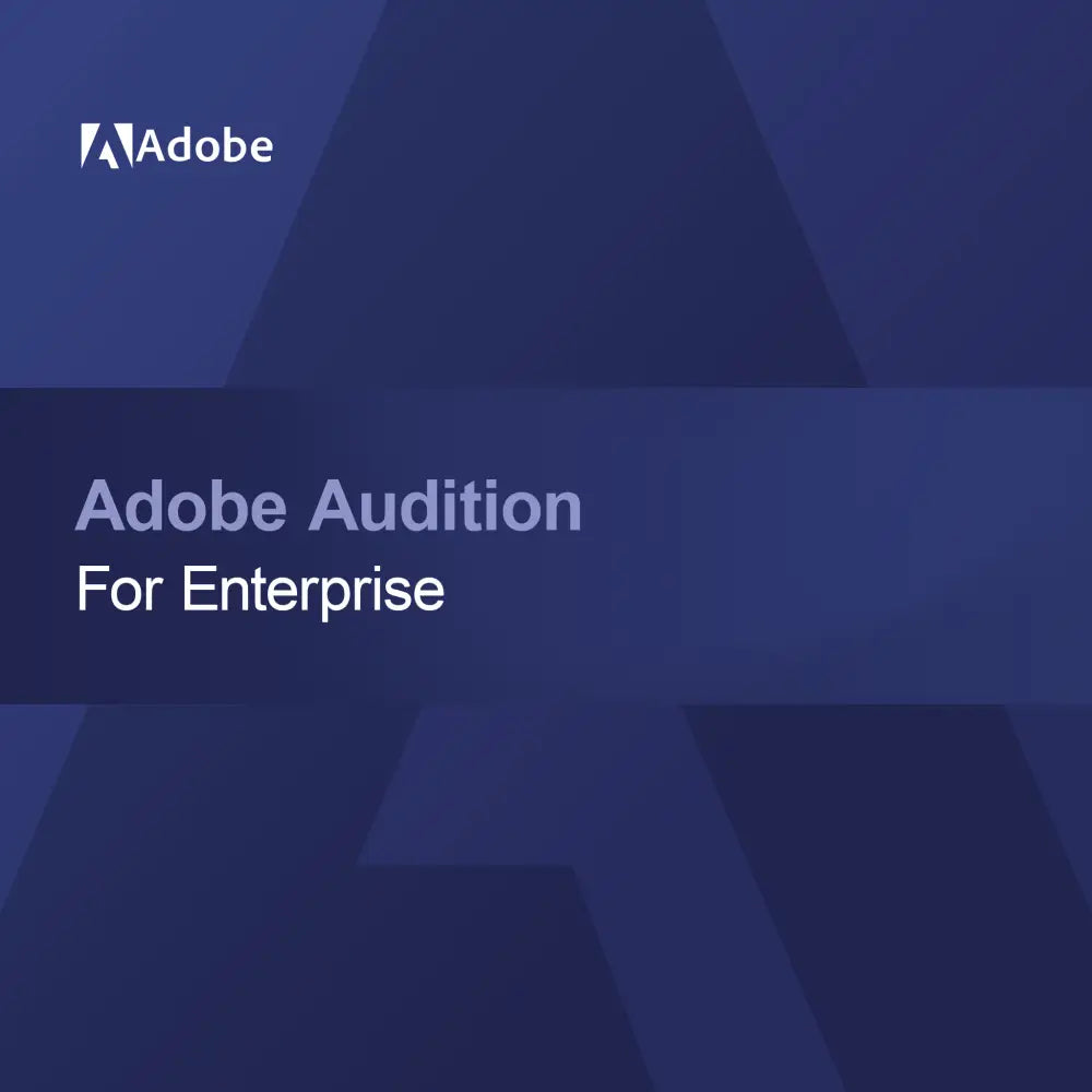 Adobe Audition Kurumsal Sürüm için