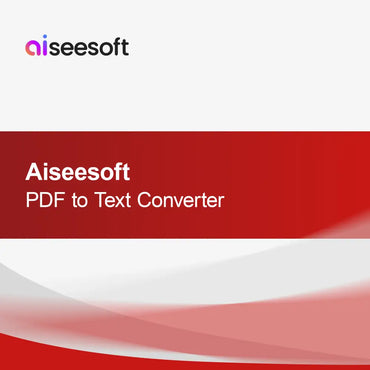 Aiseesoft PDF naar Tekst Converter