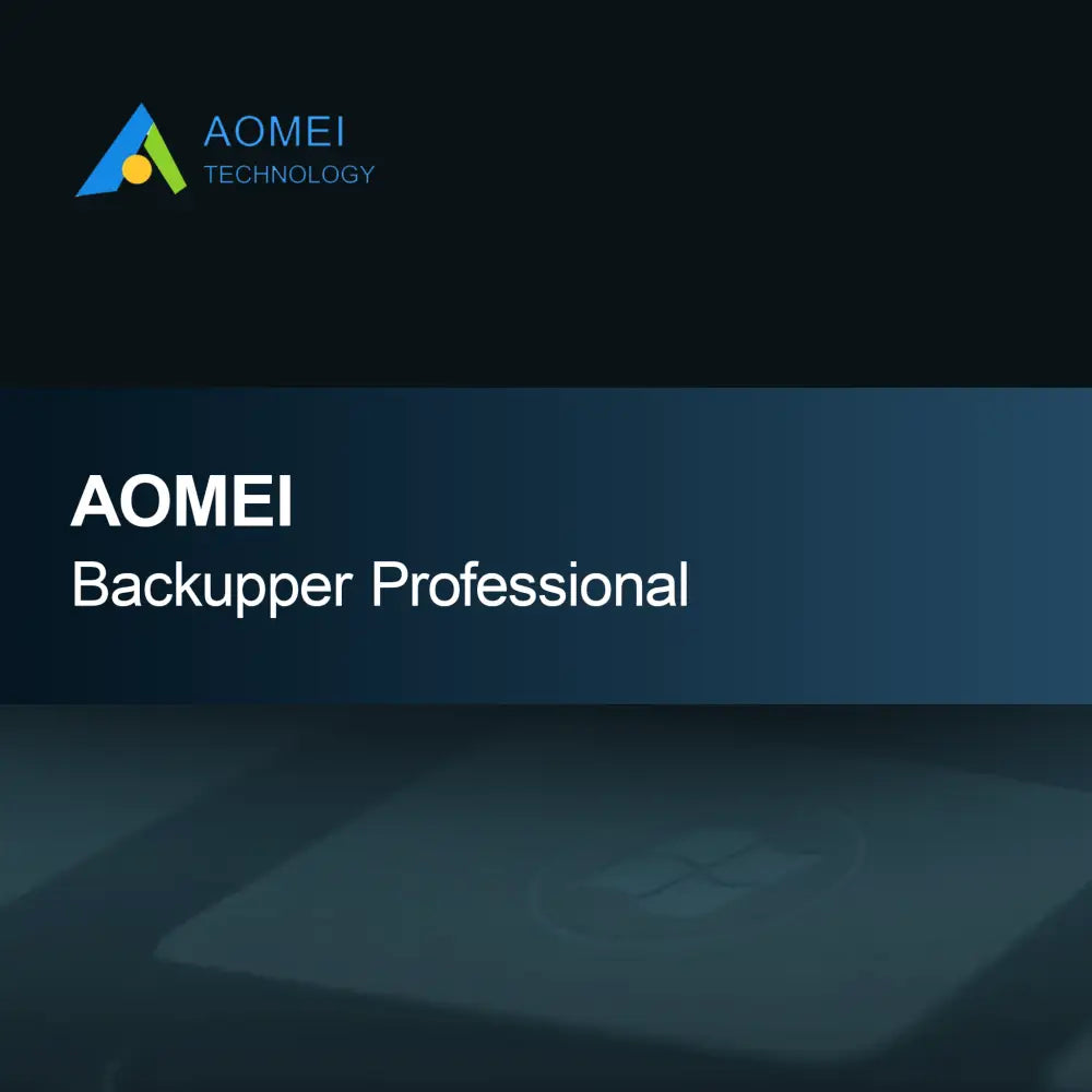 AOMEI Yedekleyici Profesyonel