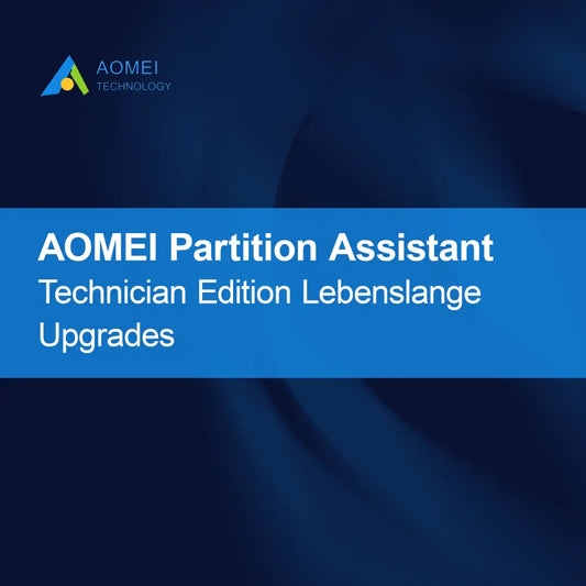 AOMEI Partition Assistant Technician Edition Doživljenjske nadgradnje