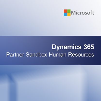 Dynamics 365 Partner Sandbox Personeelszaken