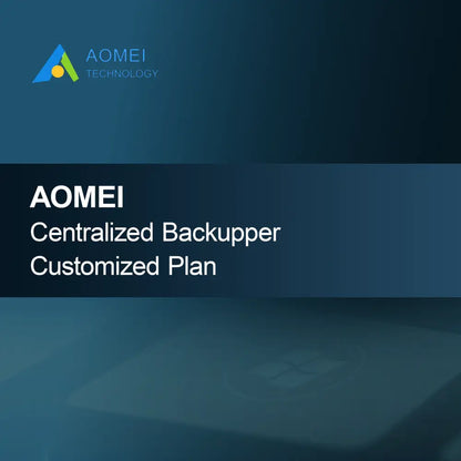 Plano Personalizado do AOMEI Centralized Backupper